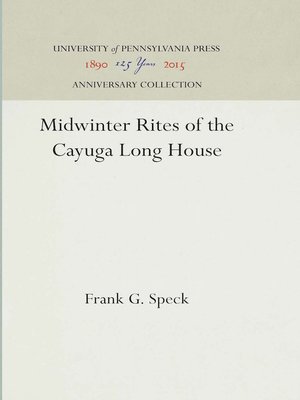 cover image of Midwinter Rites of the Cayuga Long House
